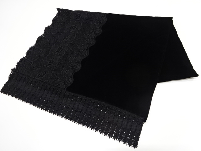 ビロード　レース　ショール